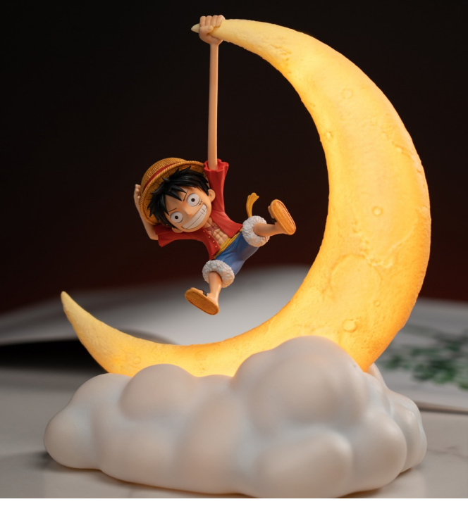 Lâmpada Noturna de Proteção Ocular do Luffy - One Piece