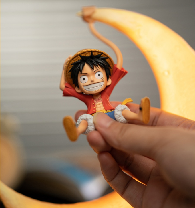 Lâmpada Noturna de Proteção Ocular do Luffy - One Piece