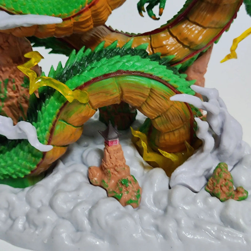 Dragon Ball: Goku e Shenlong - Estátua Colecionável 24cm