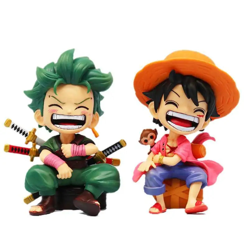 Figura One Piece - Luffy & Zoro 13cm (Remastered)