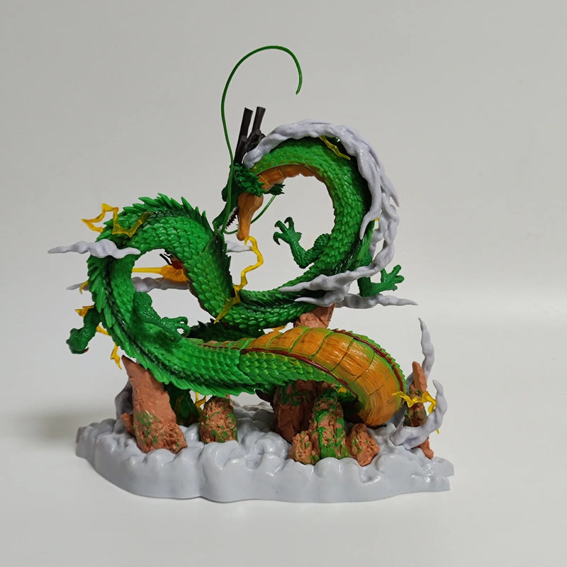 Dragon Ball: Goku e Shenlong - Estátua Colecionável 24cm