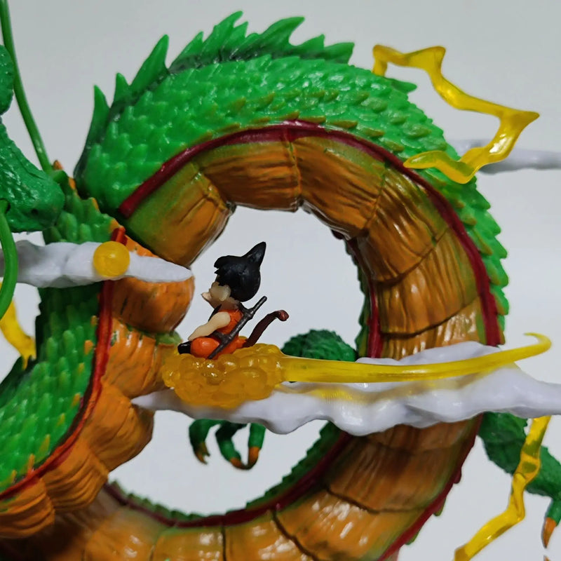 Dragon Ball: Goku e Shenlong - Estátua Colecionável 24cm