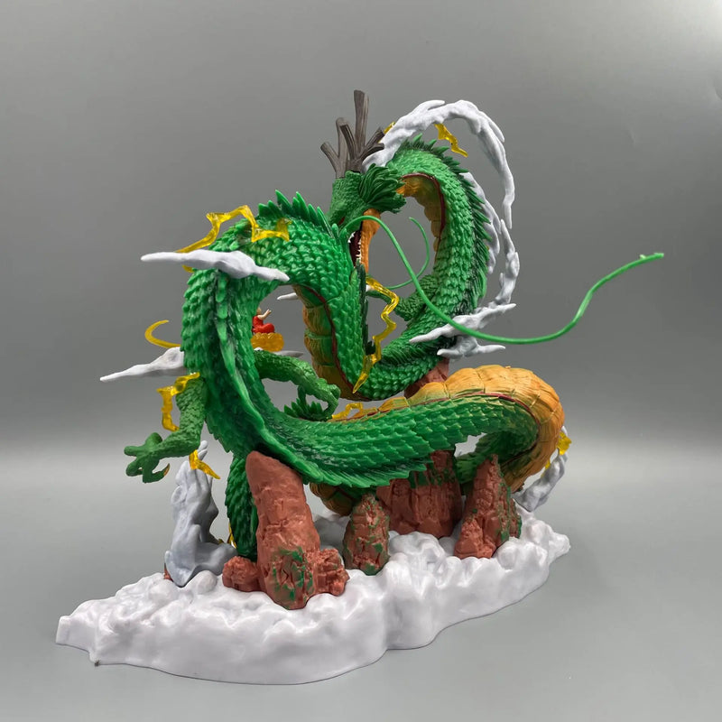 Dragon Ball: Goku e Shenlong - Estátua Colecionável 24cm