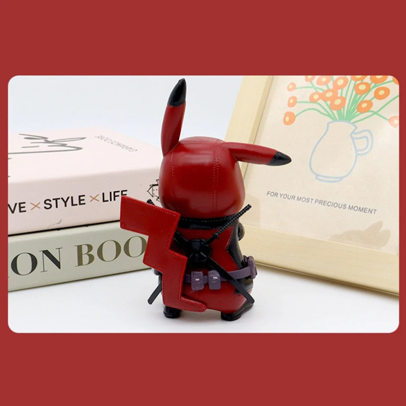 Pikachu Cosplay Deadpool - 12cm Kawaii Anime