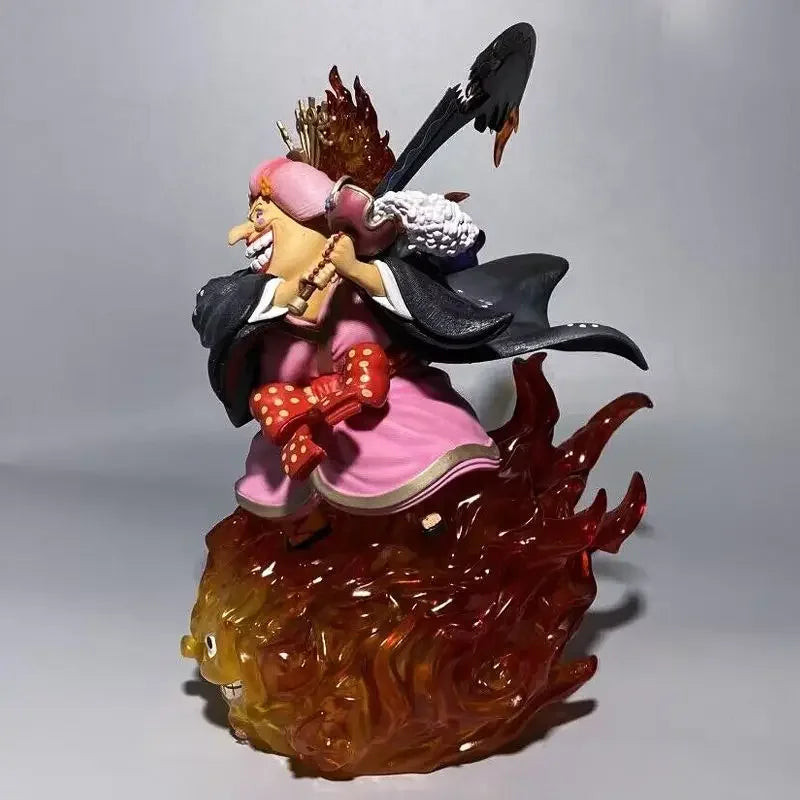 Charlotte Linlin - A Grande Imperatriz Figura One Piece Big Mom 25cm Primeira Edição com Iluminação