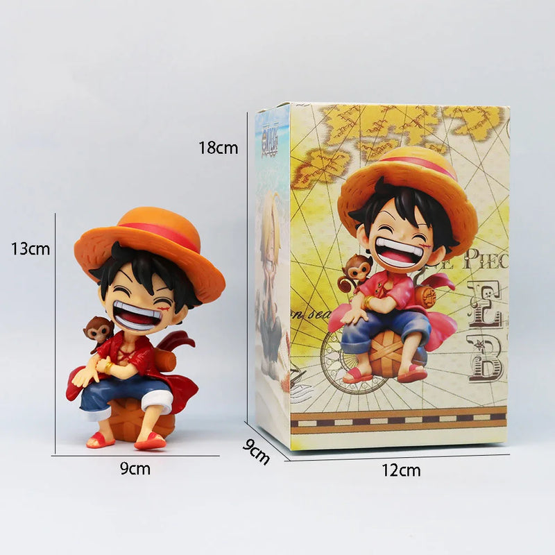 Figura One Piece - Luffy & Zoro 13cm (Remastered)