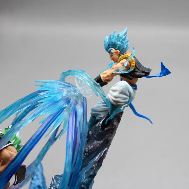 Dragon Ball 20cm - Broly vs Gogeta - Estátua de PVC