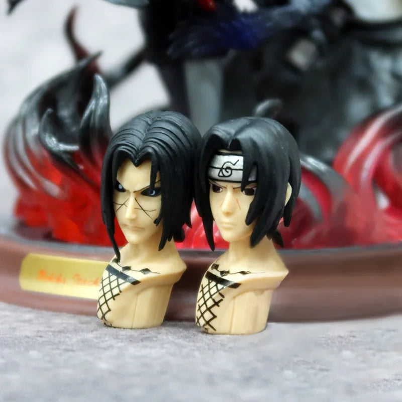 Estátua Supremo Uchiha Itachi - Mestre do Genjutsu - 28cm