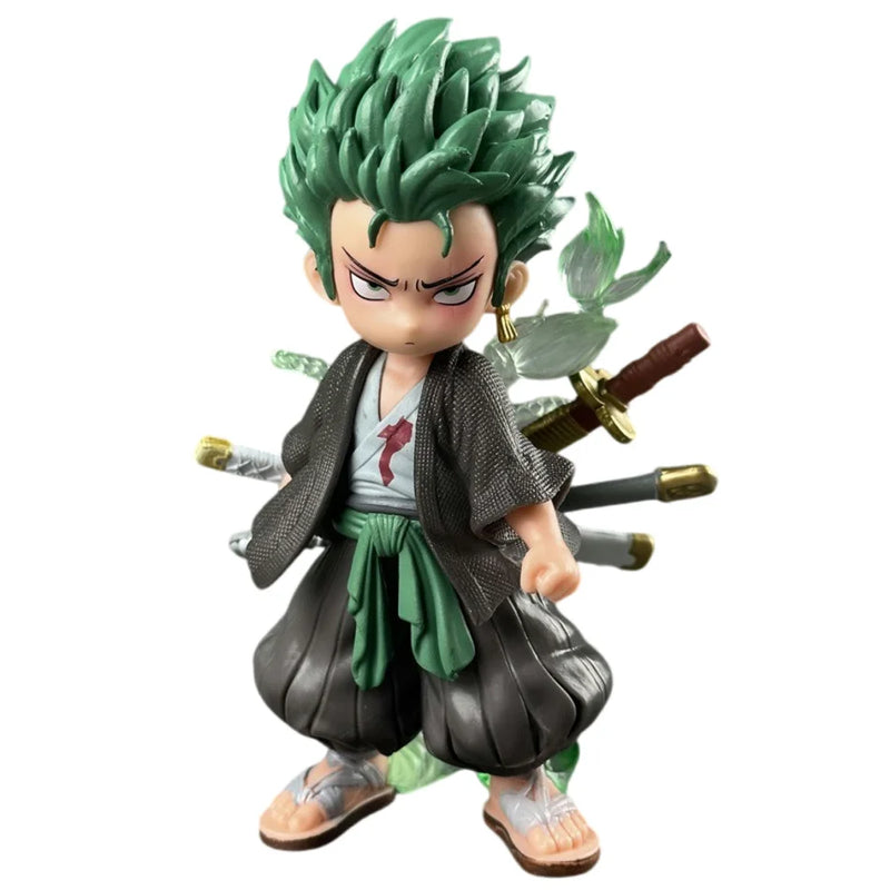 Zoro One Piece Figures 19cm Original Bandai