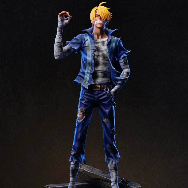 One Piece: A Tripulação dos Nakama - Luffy, Zoro & Sanji 30cm Premium