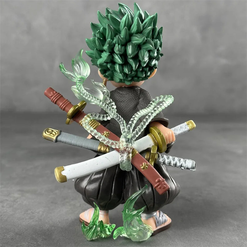 Zoro One Piece Figures 19cm Original Bandai