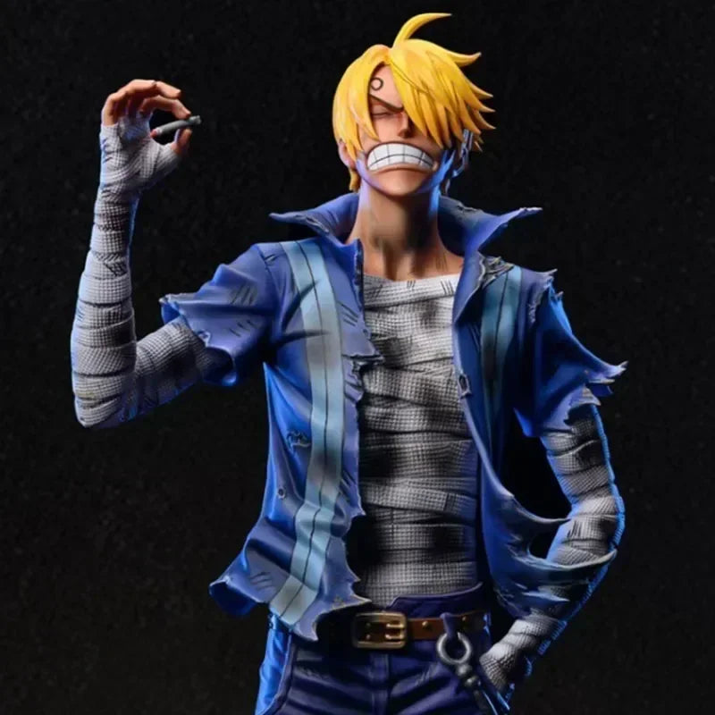 One Piece: A Tripulação dos Nakama - Luffy, Zoro & Sanji 30cm Premium