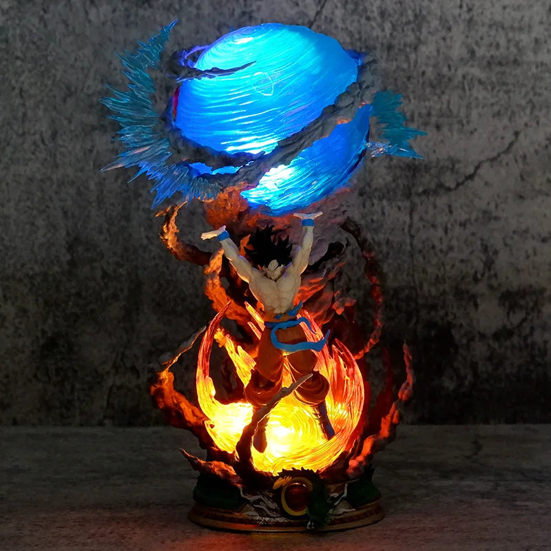 Luminária Dragon Ball Figures Spirit Bomb Sun Goku