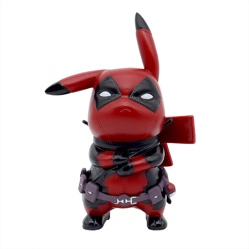 Pikachu Cosplay Deadpool - 12cm Kawaii Anime