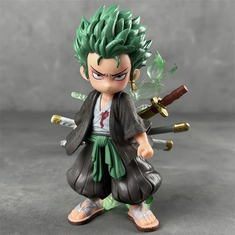 Zoro One Piece Figures 19cm Original Bandai