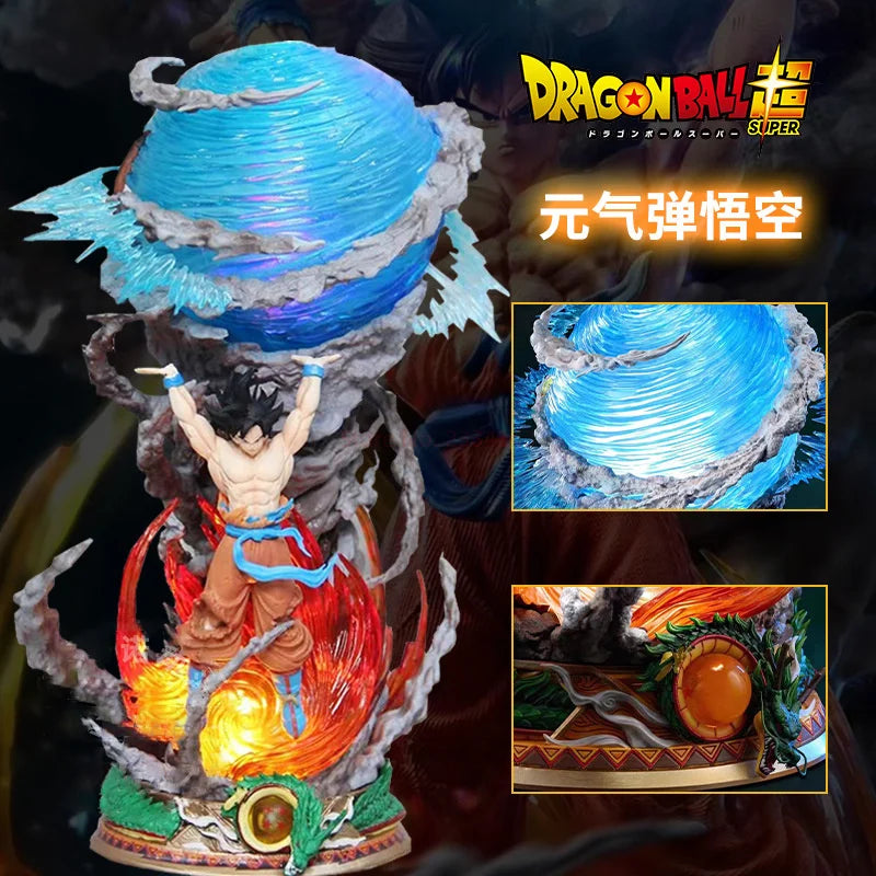 Luminária Dragon Ball Figures Spirit Bomb Sun Goku