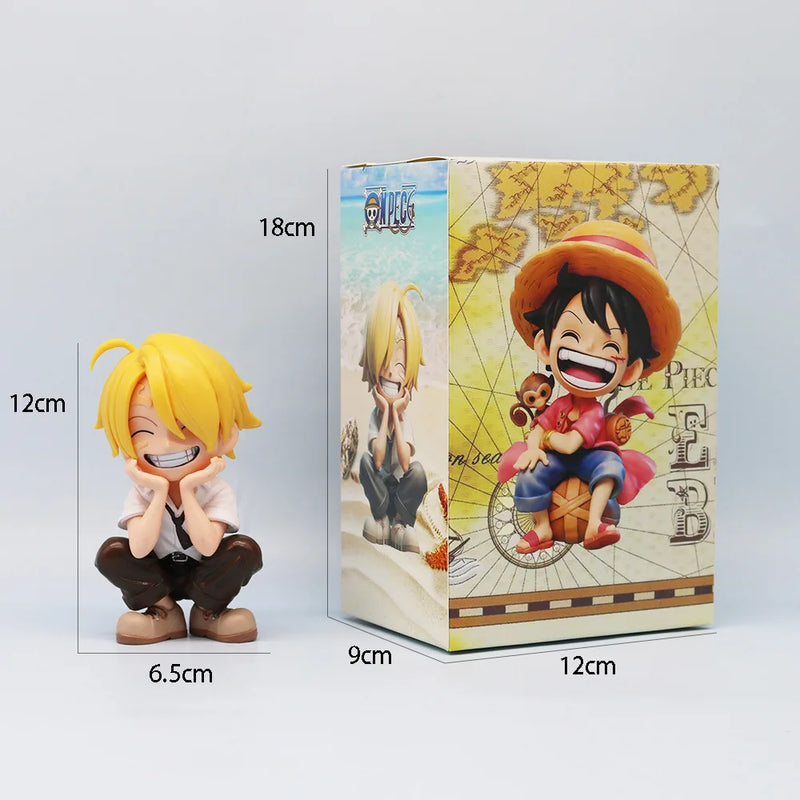 Figura One Piece - Luffy & Zoro 13cm (Remastered)