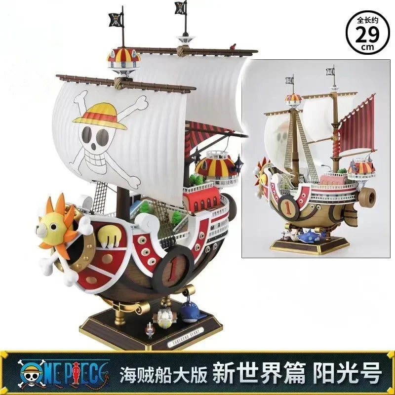 One Piece Legends: Thousand Sunny Miniaturas Colecionáveis da Bandai