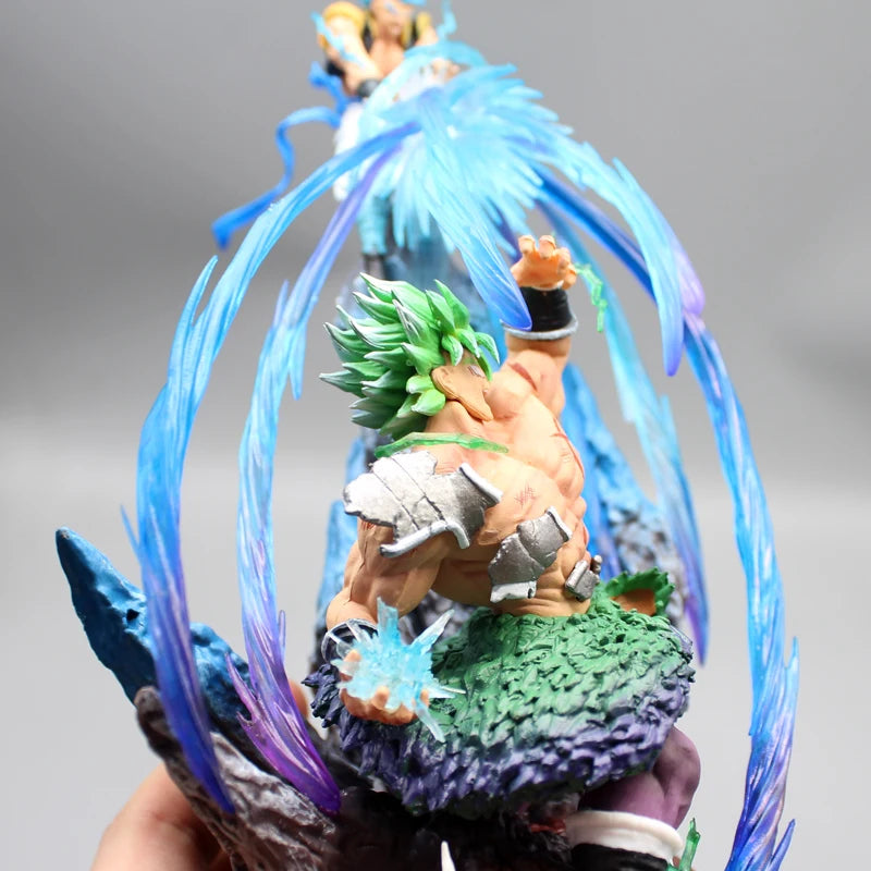 Dragon Ball 20cm - Broly vs Gogeta - Estátua de PVC