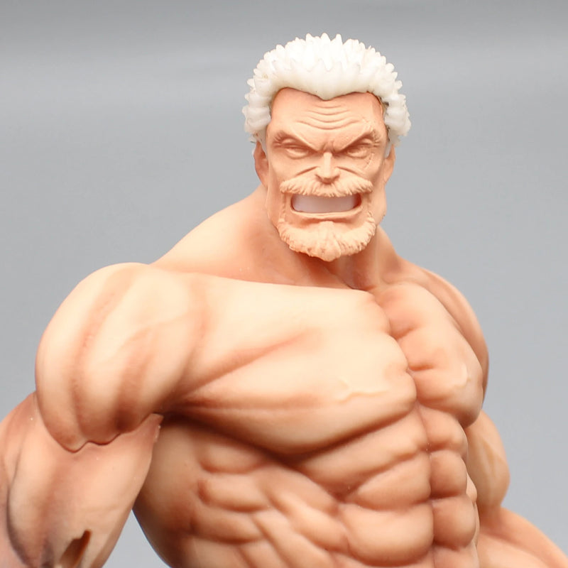 Figura Monkey D. Garp - O Herói da Marinha One Piece  26cm Artesanal