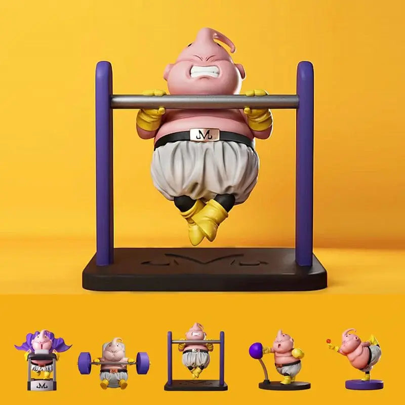 Conjunto 5 Figuras de Ação Majin Buu - Dragon Ball - Bandai