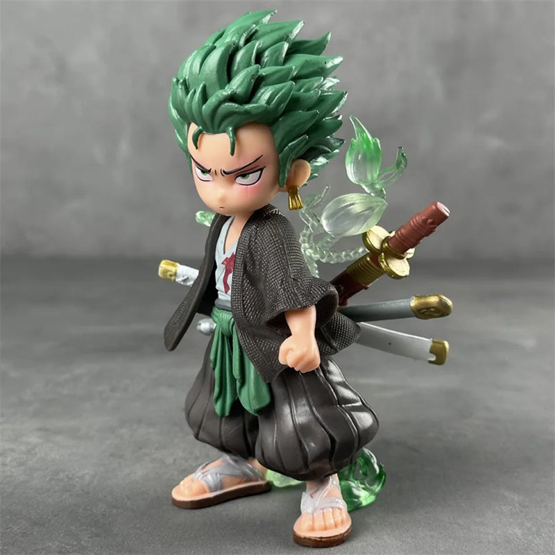 Zoro One Piece Figures 19cm Original Bandai