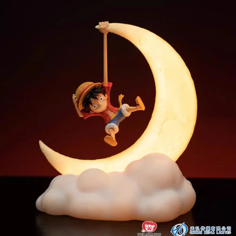 Lâmpada Noturna de Proteção Ocular do Luffy - One Piece