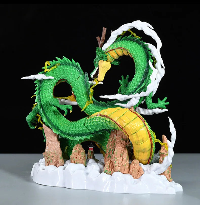 Dragon Ball: Goku e Shenlong - Estátua Colecionável 24cm