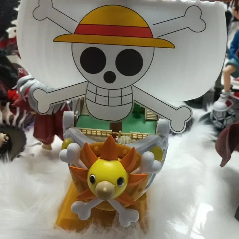 One Piece Legends: Thousand Sunny Miniaturas Colecionáveis da Bandai