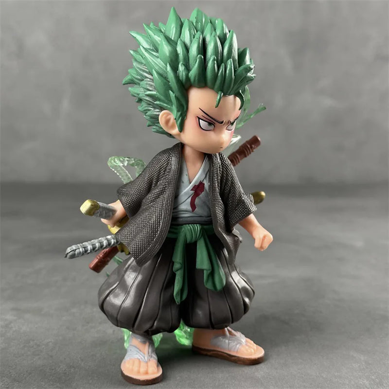 Zoro One Piece Figures 19cm Original Bandai