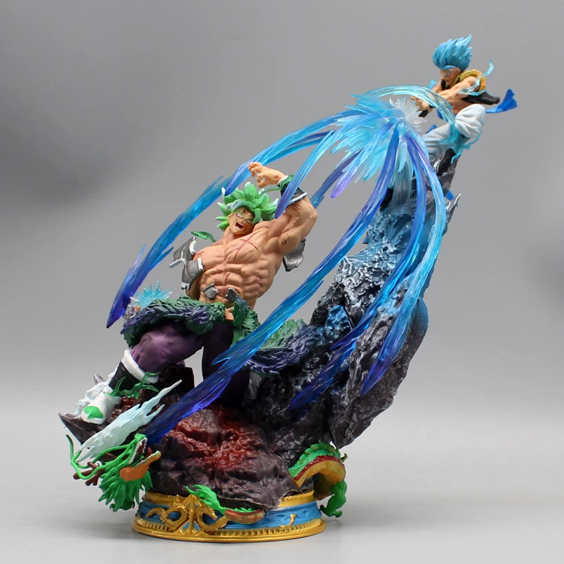 Dragon Ball 20cm - Broly vs Gogeta - Estátua de PVC