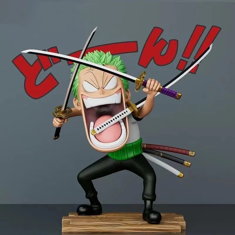 One Piece - Trio Faminto: Luffy, Sanji e Zoro -  15cm